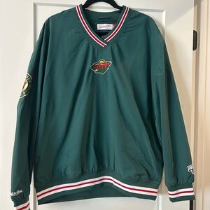 Minnesota Wild Windbreaker Pullover Jacket